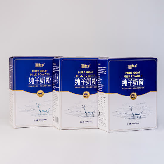 特羊|乳品,-特羊纯羊奶粉280g(14条)*3盒组